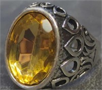 Gemstone ring size 10