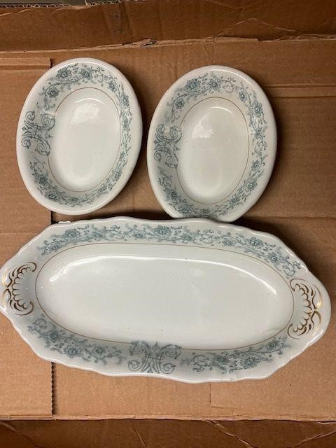 Vintage China Bowls Manhattan Hotel NY (3pcs)