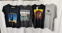 Lot of 4 Tshirts- 2 Large and 2 XL