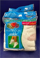 3 New Packages Fruit of the Loom Socks