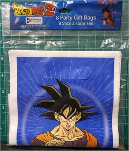 Dragonball Z Party Gift Bags