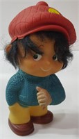 Vintage 1970s Rubber Boy Doll
