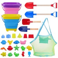 WFF9561  sixwipe Beach Toys Set 27-Pcs.