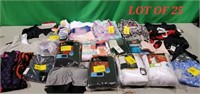 LOT OF 25 - Various Brands, Styles, Colours and Si