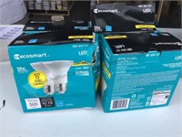 7 ecosmart bright white 50w replacement bulbs. -
