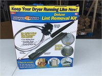 Dryer Max deluxe lint removal kit.