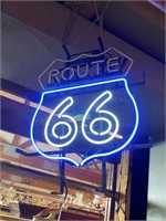Route 66 Neon Sign (Partially works. see notes)