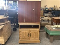 TV Stand And 1 Door Cabinet