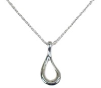 Tiffany & Co. Elsa Peretti Teardrop Necklace