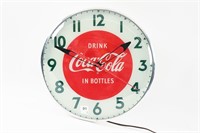 REPRODUCTION DRINK COCA-COLA LIGHTED CLOCK