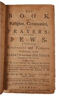Book: Rare 1738 Rituals of the Jews