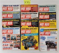 1971 Hot Rod Magazines
