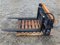 Landhonor Hyd Pallet Forks Skid Steer QA