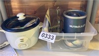 Nutribullet and rice cooker