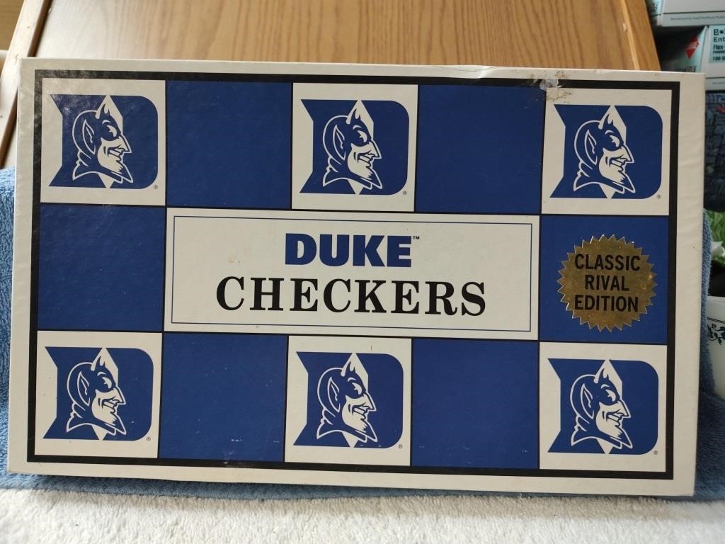 Duke Checkers Set - NIB