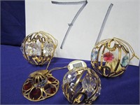 Austrian Crystal Christmas Ornaments