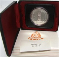 RCM 1977 THRONE OF THE SENATE SILVER DOLLAR COIN