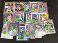 Seventeen (17) Baseball Cards incl. Kirby Puckett,