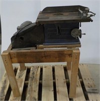 Sears and Roebuck table saw with electric motor.