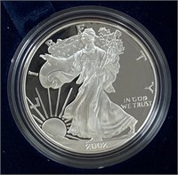 2002-W American Silver Eagle - PROOF