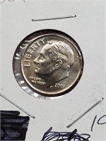 BU 2001 Roosevelt Dime