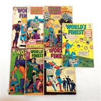 7 DC 12¢ Worlds Finest Comics
