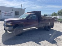 2001 Dodge Ram 3500 4X4 Dump Truck