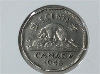 1948 Canadian Nickel Low Production Year