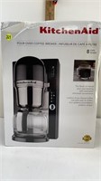 NEW KITCHEN AID 8CUP COFFEE MAKER IN BOX