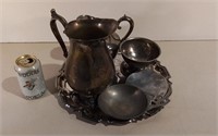 Various Silver Plate Items