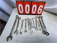 Flat of 12 Craftsman Wrenches