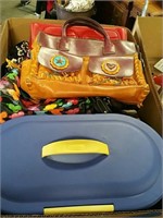 Box of handbags