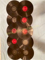 Assorted 78 Vinyl Records