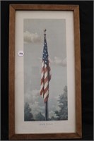 Our Flag framed Picture