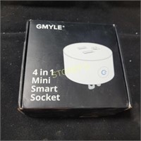 New in Box GMYLE 4 in 1 mini smart socket