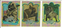 Lot of 3 Wizard of OZ Toto cards