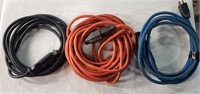 3 Small Extension Cords