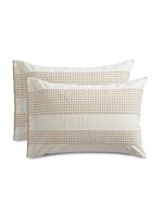 Hotel Collection Two-Pack Eyelet Pillow Shams