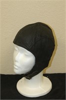 Military Solid Leather Flight Helmet