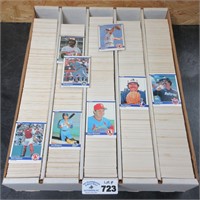 Assorted 1984 Fleer Baseball Cards