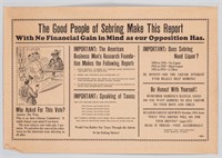 ANTI-LIQUOR POST-PROHIBITION BROADSIDES (2)