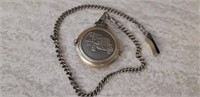 Penmani Tractor Trailer Pocket watch with chain