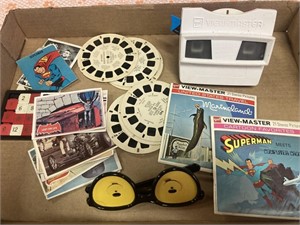 View master and Batman cards