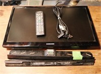 22in. Samsung TV w/ Remote & Wall Mount