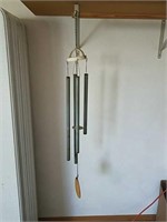 Large wood and metal wind chimes