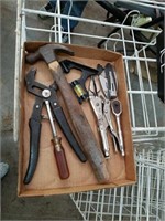 Box of various tools