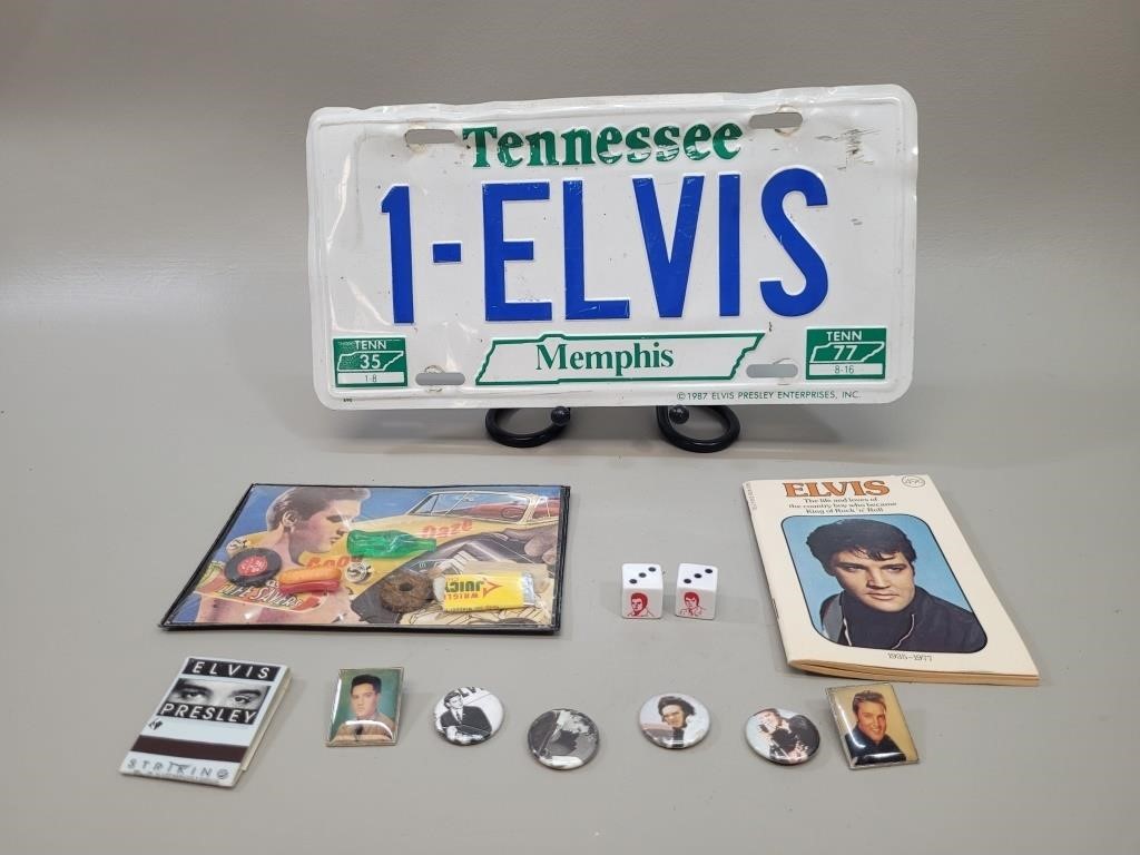 Elvis Presley Collectors Lot