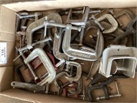 C Clamps, assorted