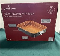 Roasting pan with rack