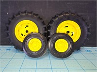 John Deere 4020 replica tractor tires set of 4